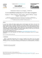 A novel distributed architecture for UAV indoor navigation