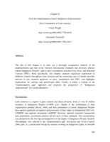 From the Implementation Gap to Indigenous Empowerment: the Prior Consultation of Indigenous Peoples in Latin America
