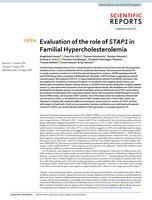 Evaluation of the role of STAP1 in Familial Hypercholesterolemia