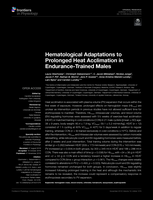 Hematological Adaptations to Prolonged Heat Acclimation in Endurance-Trained Males