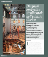 Diagnosi energetica strumentale dell’edilizia storica