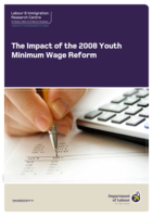 The impact of the 2008 youth minimum wage reform