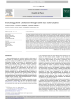 Evaluating patient satisfaction through latent class factor analysis