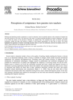 Perceptions of competence: How parents view teachers