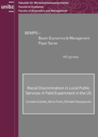 Racial Discrimination in Local Public Services: A Field Experiment in the US