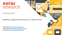 Building a Digital Infrastructure in South Tyrol