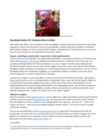 Vandana Shiva: Standing Ovation in Mals