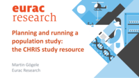 Planning and running a population study: the CHRIS study resource