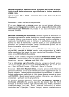 Introductory Speech at the event “Veelinnurahvas. Il popolo dell’uccello d’acqua. Sulle tracce delle minoranze ugro-finniche in Unione sovietica (1969-1988)” (In English: “The Water Bird People: Ugro-Finnic minorities under the Soviet Union (1969-1988)”)