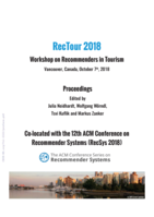 Preface Workshop on Recommenders in Tourism