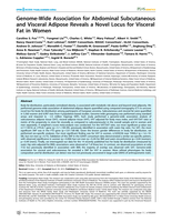 Genome-wide association for abdominal subcutaneous and visceral adipose reveals a novel locus for visceral fat in women