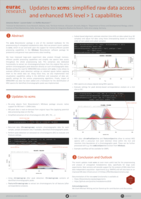 Updates to xcms: simplified raw data access and enhanced MS level > 1 capabilities