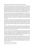 The Governance of Health Data in South Africa