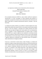 Recension de / Book review of "Las migraciones climáticas ante el ordenamiento jurídico internacional" de Beatriz Felipe Pérez