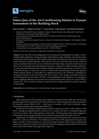 Status Quo of the Air-Conditioning Market in Europe: Assessment of the Building Stock