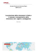 La protezione delle minoranze in Italia e il mancato riconoscimento della minoranza rom: ragioni e conseguenze