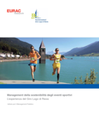 Management della sostenibilità degli eventi sportivi: l'esperienza del Giro Lago di Resia