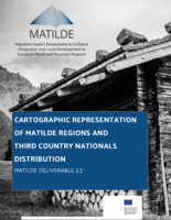 Cartographic Representation of MATILDE Regions and Third Country Nationals Distribution | MATILDE Deliverable 2.3