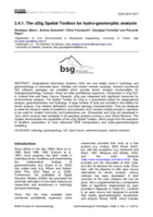 The uDig Spatial Toolbox for Hydro-Geomorphic Analysis