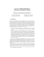 Mastro-i: Efficient integration of relational data through DL ontologies