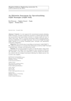 An elicitation instrument for operationalising GQM+Strategies (GQM+S-EI)