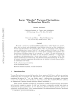 Large "dipolar" vacuum fluctuations in quantum gravity