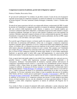 Competenza in materia di ambiente, perché tutte le Regioni la vogliono?