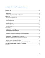 Market Potential Analysis for Regional Products in the Alpine Space: Value Added Chain – Apple