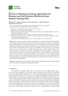 Review of Machine Learning Approaches for Biomass and Soil Moisture Retrievals from Remote Sensing Data