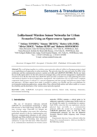 LoRa-based Wireless Sensor Networks for Urban Scenarios Using an Open-source Approach