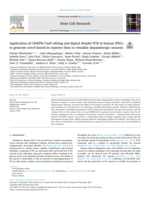 Application of CRISPR/Cas9 editing and digital droplet PCR in human iPSCs to generate novel knock-in reporter lines to visualize dopaminergic neurons