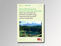 Renewable Energy and Ecosystem Services in the Alps: Status quo and trade-off between renewable energy expansion and ecosystem services valorization
