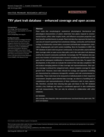 TRY plant trait database - enhanced coverage and open access