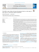 The buffet is open: Alpine soil macro-decomposers feed on a wide range of litter types in a microcosm cafeteria experiment
