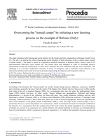 Overcoming the "nomad camps" by initiating a new learning process on the example of Bolzano (Italy)