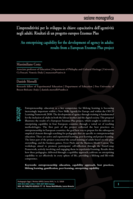 An enterprising capability for the development of agency in adults: results from a European Erasmus Plus project