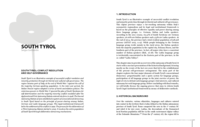 South Tyrol: Conflict Resolution and Self-Governance