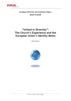 "United in diversity": the Church's experience and the European Union's identity motto