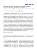 Confronto tra tecniche di ripresa ottiche e digitali per la descrizione del clima luminoso nella foresta di Paneveggio (TN)
