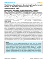 The metabochip, a custom genotyping array for genetic studies of metabolic, cardiovascular, and anthropometric traits