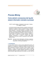 Process Mining: come estrarre conoscenza dai log dei sistemi informativi orientati ai processi