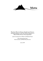 Who Pays What for Primary Health Care? Patterns and Determinants of the Fees Paid by Patients in a Mixed Public-Private Financing Model