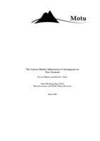 The labour market adjustment of immigrants in New Zealand