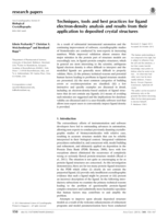 Techniques, tools and best practices for ligand electron-density analysis and results from their application to deposited crystal structures