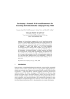 Developing A Semantic Web-based Framework for Executing the Clinical Quality Language Using FHIR