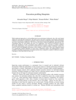 Execution profiling blueprints