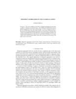 Judgement aggregation in non-classical logics