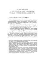 Il Vocabolar dl Ladin Leterar (VLL): Un nuovo tipo di dizionario ladino