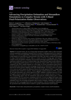 Advancing Precipitation Estimation and Streamflow Simulations in Complex Terrain with X-Band Dual-Polarization Radar Observations