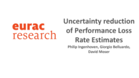 Uncertainty reduction of performance loss rate estimates